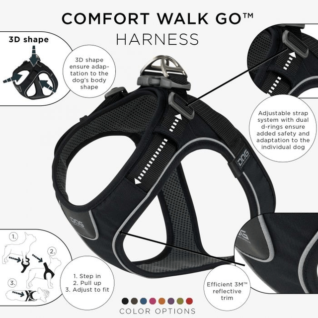 Dog Copenhagen - Comfort Walk Go - Black