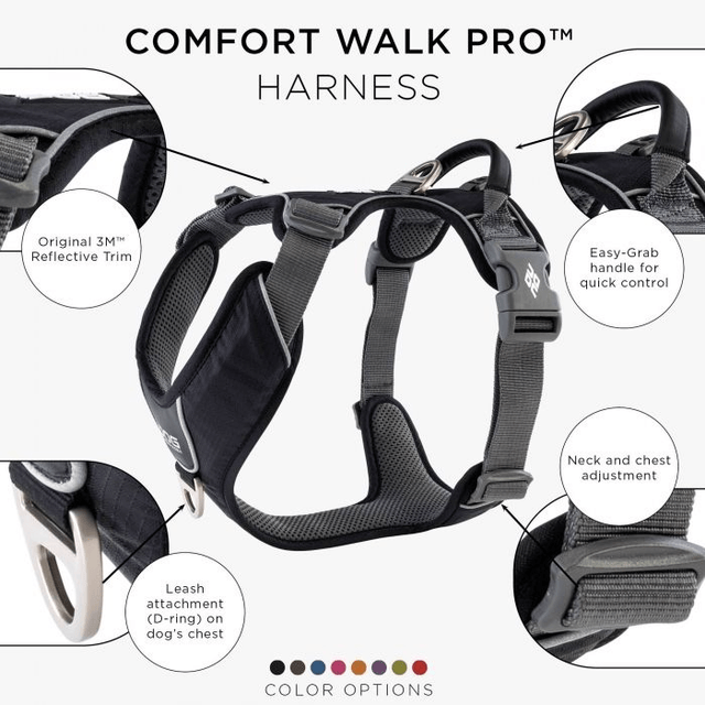 Dog Copenhagen - Comfort Walk Pro Harness - Black