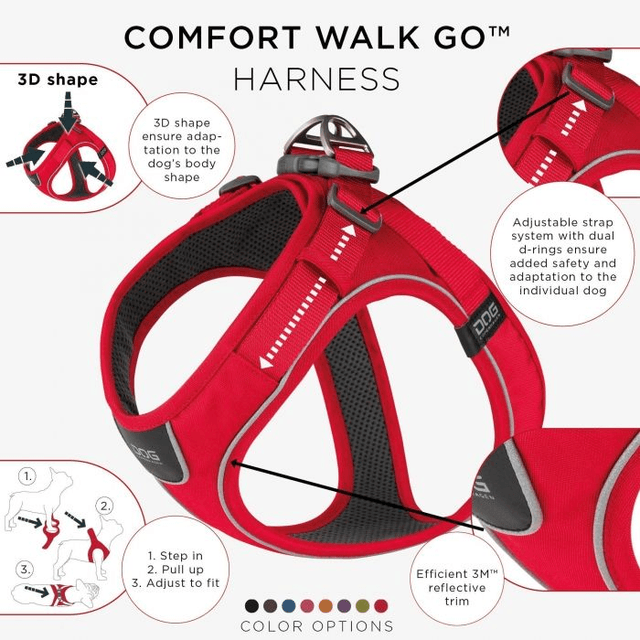 Dog Copenhagen - Comfort Walk Go - Red